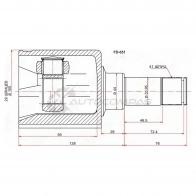 Шрус внутренний слева FORD TRANSIT 2.2 TDCi 85PS 06 SAT 1440515633 8NM1 K FD651