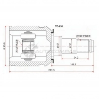 Шрус внутренний слева/справа Toyota LAND CRUISER PRADO KZJ/RZJ/VZJ12/SURF KZN/VZN/RZN215 02