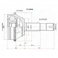 Шрус наружный FIAT DUCATO 01 SAT LLQ AY 1440515388 CT254A