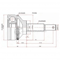 Шрус наружный FORD TRANSIT 2.2 TDCi 85PS 06 SAT FD239A U QPR2 1422802021