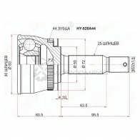 Шрус наружный HYUNDAI MATRIX FC 01-08 SAT PIFPL V 1422806935 HY820A44