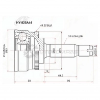 Шрус наружный HYUNDAI MATRIX FC 01-08/COUPE VII GK 02-09/ELANTRA XD 00-06