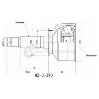 Шрус наружный KIA SORENTO 05-09 SAT 1440524392 5WCI G MZ293