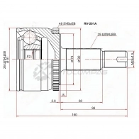 Шрус наружный LAND ROVER DISCOVERY III/RANGE ROVER SPORT 05-09