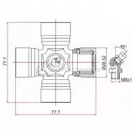 Крестовина MMC CANTER FA/FB/FE SAT 4CIG K3C ST-MT047756 1422814105