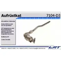 Катализатор для переоборудования LRT 1190467 MT48AIT 7104-D3 5JE EEX