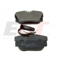 Тормозные колодки дисковые, комплект EGT 321675EGT FYCB X1 Audi A6 (C6) 3 Универсал 2.0 Tdi 170 л.с. 2008 – 2011