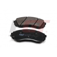 Тормозные колодки дисковые, комплект EGT 322127EGT Hyundai H1 Starex (TQ) 2 Автобус 2.5 CRDi 110 л.с. 2010 – 2025 F 53TPAW