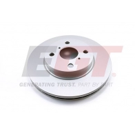 Тормозной диск EGT 410614cEGT Toyota Yaris (XP130) 3 Хэтчбек 1.4 D (NLP130) 90 л.с. 2011 – 2025 9 CI5B