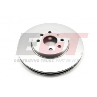 Тормозной диск EGT G15UV ND 410671cEGT Opel Astra (H) 3 Хэтчбек 1.7 CDTI (L48) 100 л.с. 2004 – 2010