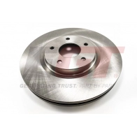 Тормозной диск EGT FLAT 6 Nissan Qashqai (J10) 1 Кроссовер 1.6 dCi AWD 130 л.с. 2011 – 2013 410679EGT