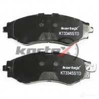 Колодки торм. CHEVROLET EVANDA 99-/REZZO 00-/DAEWOO LEGANZA 99- перед.к-т KORTEX 1440616999 3TB7V B KT3345STD