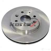 Тормозной диск KIA RIO 02-05 перед.вент.(d=254mm) KORTEX 4 4FWC 1440616323 KD0069