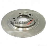 Тормозной диск KIA OPTIMA 12- зад.(d=284mm) KORTEX Kia Optima (TF) 3 Седан 2.0 CVVT 150 л.с. 2011 – 2015 KD0495 W1YRE VH