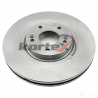 Тормозной диск HYUNDAI iX55 перед. вент. (d=321mm) KORTEX 1440616281 KD0513 03D J3