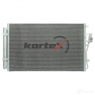 Радиатор кондиционера с ресивером Hyundai Santa Fe (06-) 2.4/3.3i (LRAC 0830) KORTEX KRD2158 QPF G0 1440620094