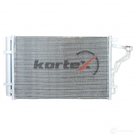 Радиатор кондиционера HYUNDAI ELANTRA 15- с ресивером KORTEX QE07 A4 1440620006 KRD2029