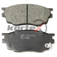 Колодки торм. MAZDA 6 02-07 V=1.8 перед.к-т(пр-во КОРЕЯ) KORTEX Z54L KY Mazda 6 (GG) 1 Седан KT3309T