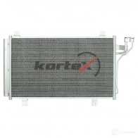 Радиатор кондиционера MAZDA 6 III 12- с ресивером KORTEX 1440620033 KRD2058 T KEKR