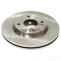 Тормозной диск NISSAN TIIDA 07- перед.вент.(d=280mm) KORTEX KD0196 HI FEA 1440616464