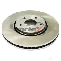 Тормозной диск NISSAN MURANO/INFINITI FX35/FX45 05- перед.вент.(d=320mm) KORTEX Z0MMU DV 1440616456 KD0461