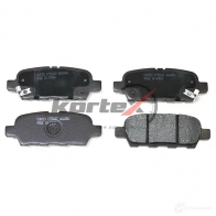 Колодки торм. NISSAN JUKE 10-/TIIDA/X-TRAIL 14- задн.к-т(пр-во КОРЕЯ) KORTEX 1440617294 KT3508T ONJXR RG