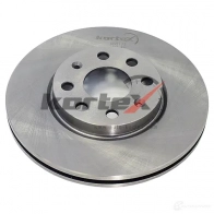 Тормозной диск OPEL CORSA D/FIAT GRANDE PUNTO 06- пер.вент.(d=257mm) KORTEX KD0173 D60G O 1440616472