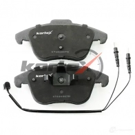 Колодки торм. CITROEN C5 08-/PEUGEOT 508 10- перед.к-т KORTEX Peugeot 508 1 (8E) Универсал 1.6 VTi 120 л.с. 2010 – 2025 KT1818STD WY9 OY