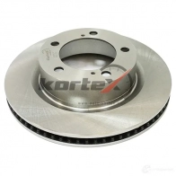 Тормозной диск TOYOTA LAND CRUISER 200/LEXUS LX570 перед.вент.(d=340mm) KORTEX X LNSAR KD0430 1440616546