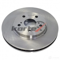 Тормозной диск TOYOTA CAMRY V30 01-06 перед.вент.(d=296mm) KORTEX 1440616532 KD0163 LOKE 8