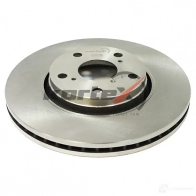 Тормозной диск TOYOTA AVENSIS (T27) 08- пер.вент.(d=295mm) KORTEX C HMA0 1440616530 KD0419