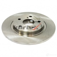 Тормозной диск TOYOTA AVENSIS (T27) 08- зад.(d=290mm) KORTEX 1440616529 KD0420 9G0J D