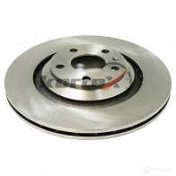 Тормозной диск AUDI A6 04-11 зад.вент.(d=330mm) KORTEX 1440616107 KD0539 PE LLE
