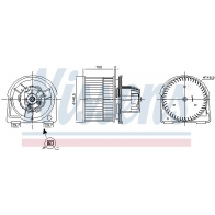 Мотор отопителя OPEL VECTRA B 95- A/C+ KORTEX KHF164 J5S7X B 1440617794 - Изображение 5