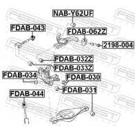 Рычаг FORD EXPLORER 11- зад.подв.верх.лев/прав. KORTEX KSL5608 1440621180 Q9NC Q - Изображение 2