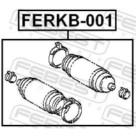 Пыльник рулевой тяги NISSAN ARMADA 03-/INFINITI QX56 04- KORTEX KRB207 1440619724 182TR0 7 - Изображение 2