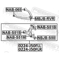 Рычаг INFINITI FX37/50 08-/QX70 16- пер.подв.нижн.прав. KORTEX 1440621276 5J34I 5 KSL5386 - Изображение 2