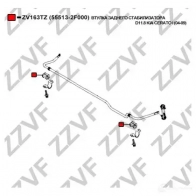 Втулка стабилизатора ZZVF YMX WR 1424588020 ZV163TZ - Изображение 3