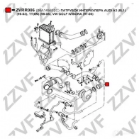 Патрубок интеркулера ZZVF K ZNSS ZVRR006 1437880600 - Изображение 2