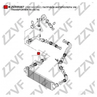 Патрубок интеркулера ZZVF 1437880748 TJGV 5ZQ ZVRR087 - Изображение 2