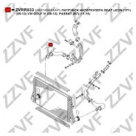 Патрубок интеркулера ZZVF ZVRR033 1437880669 3SIKF M - Изображение 2