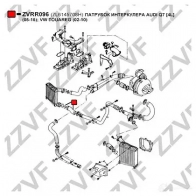 Патрубок интеркулера ZZVF 1437880795 ZVRR096 VO9E 3 - Изображение 2