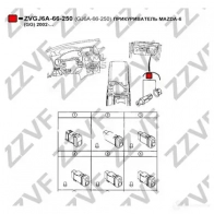 Прикуриватель ZZVF 1424803528 AWWS R ZVGJ6A-66-250 - Изображение 4
