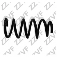 Пружина подвески ZZVF ZV57WRT S1W GW Honda CR-V 3 (RE) Кроссовер 2.4 i Vtec 4WD 170 л.с. 2007 – 2025