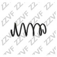 Пружина подвески ZZVF JOS 4HL ZV369R 1424883634