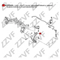 Рычаг подвески ZZVF 1424867032 ZVN40L 6C GCL - Изображение 4