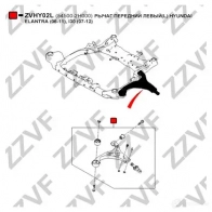 Рычаг подвески ZZVF 1424867025 97N SNOY ZVHY02L - Изображение 3