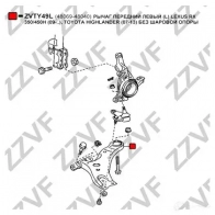 Рычаг подвески ZZVF 3G3K HK ZVTY49L 1424867046 - Изображение 3