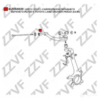 Сайлентблок ZZVF EMQVX 1 ZV60020 1437882590 - Изображение 4
