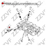 Клапан регулировки фаз грм, vvti ZZVF ZV0062B D 55MRUL 1424395883 - Изображение 3